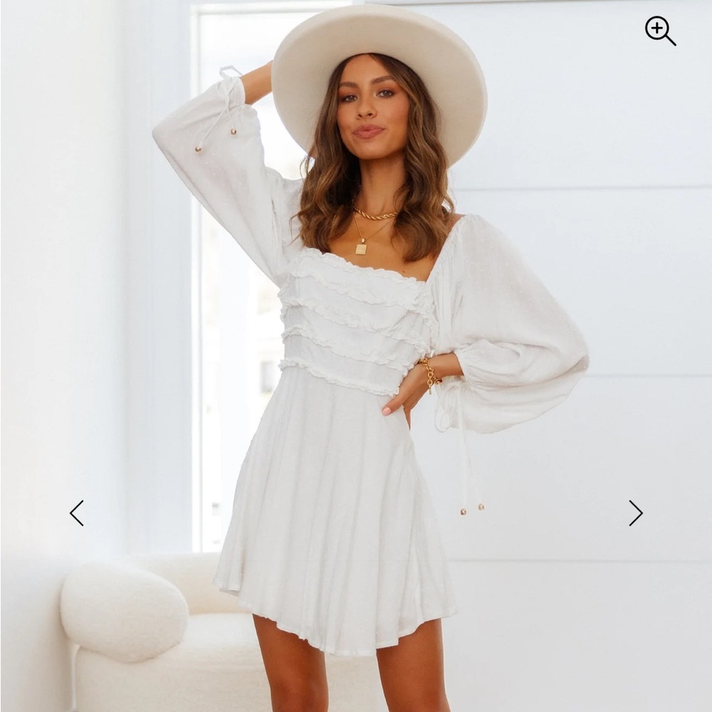 White Mini Dress